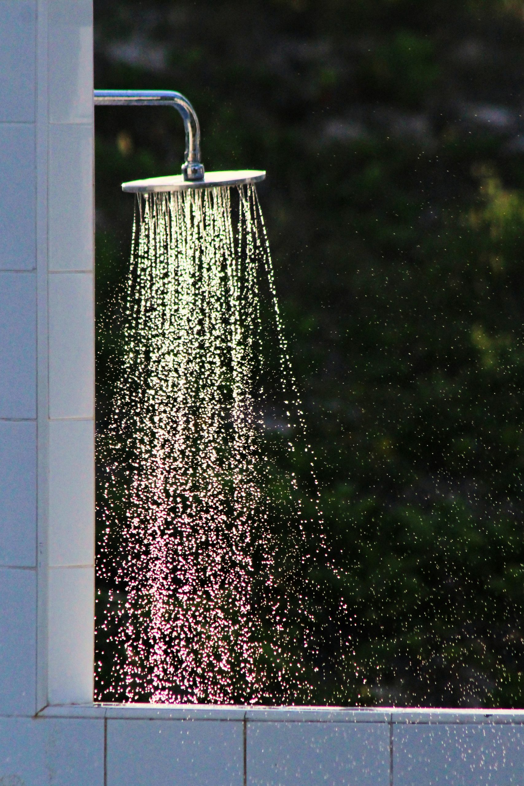 An overhead shower. Photo by Chandler Cruttenden on Unplash.com